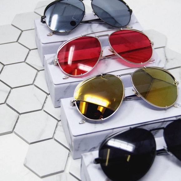 DIFF Eyewear x Khloé Kardashian Koko Sunglasses | Koko Pale Gold main image 7